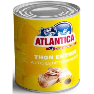 THON A L'HUILE 4/4 800G