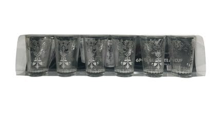 VERRE A THÉ GOLDEN DIAMOND (SILVER)