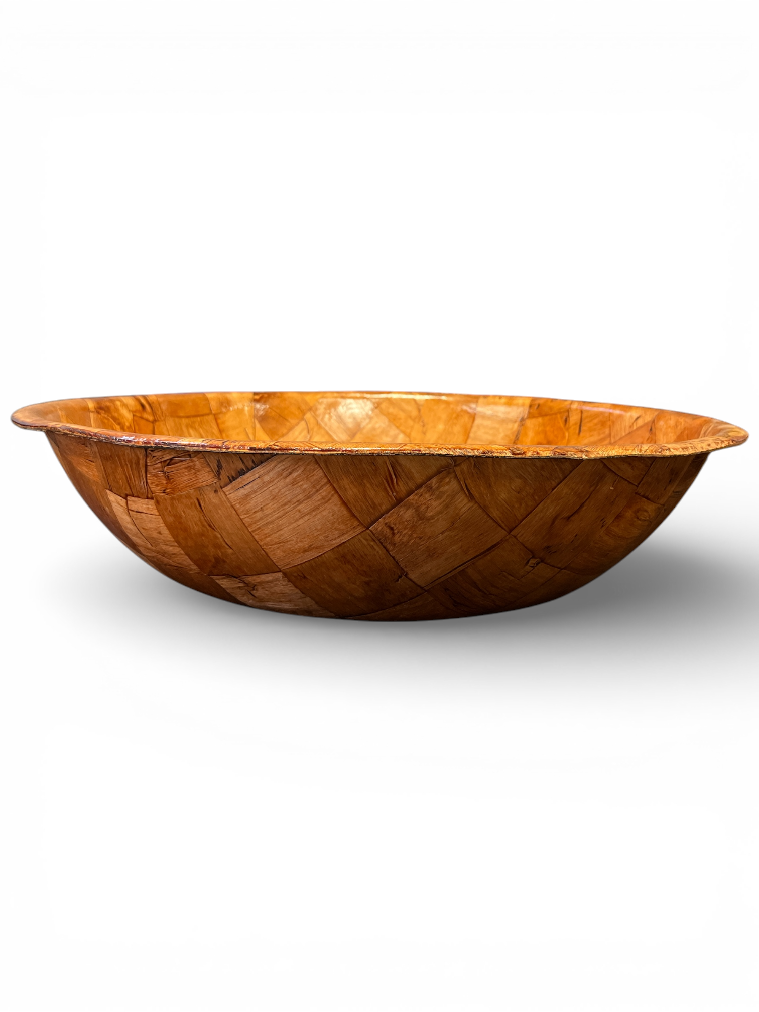 Plat à Couscous Traditionnel en Bois Tressé - Artisanat Marocain-Tailles Petit, Moyen ou Grand – Image 2